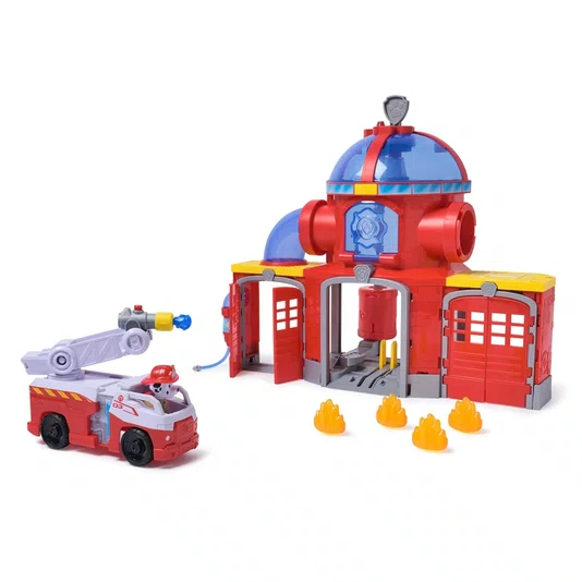 Conjunto Estação com Luz e Som Fire Rescue Patrulha Canina Sunny