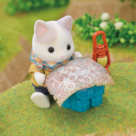 Conjunto Exploração Animada Irmão e Bebê Gatos de Leite 