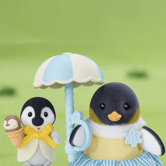 Conjunto Família dos Pinguins Sylvanian Families Epoch