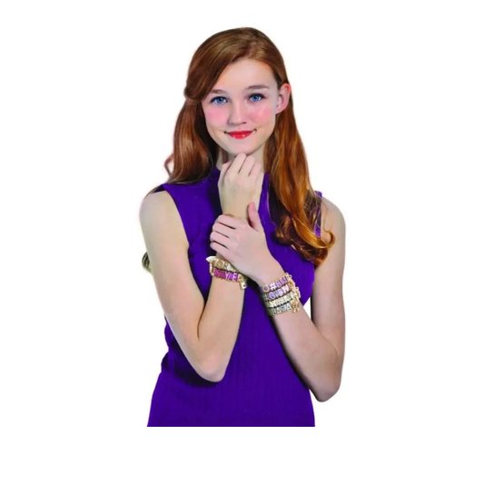 Conjunto Fashion Bracelet Pulseiras para Personalizar My Style Multikids 