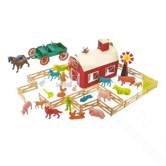 Conjunto Fazendinha 22 Figuras Gulliver 