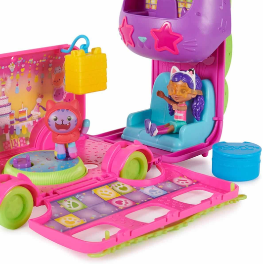 Conjunto Festa no Ônibus Gabby's Dollhouse Sunny
