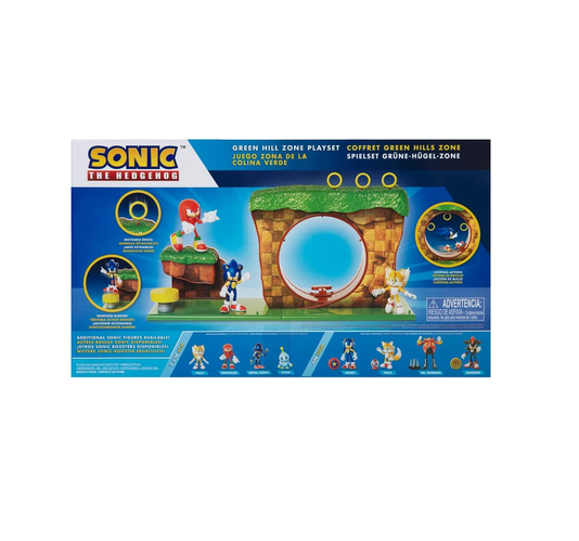 Conjunto Green Hill Zone Sonic Candide