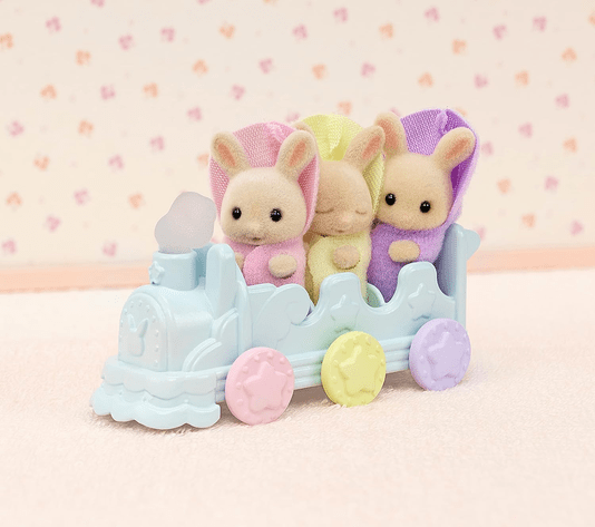Conjunto Hora do Banho Trigêmeos Sylvanian Families Epoch