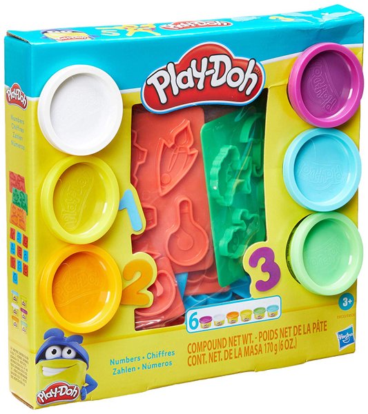 Conjunto Massinha Play-Doh Números Hasbro
