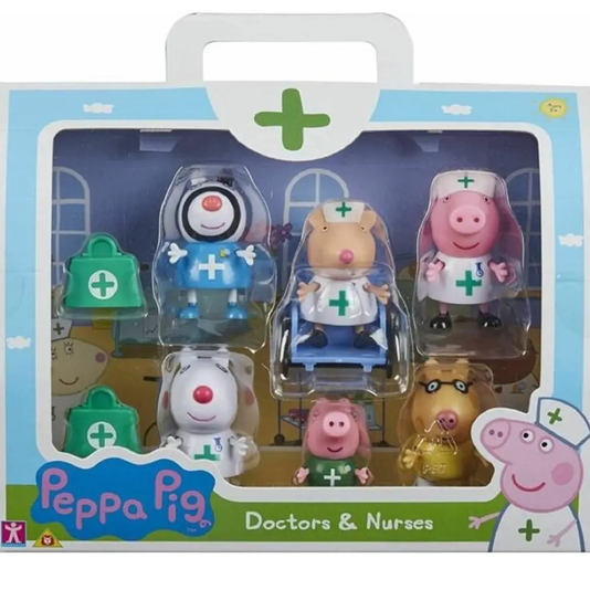 Conjunto Médicos e Enfermeiros Peppa Pig Sunny