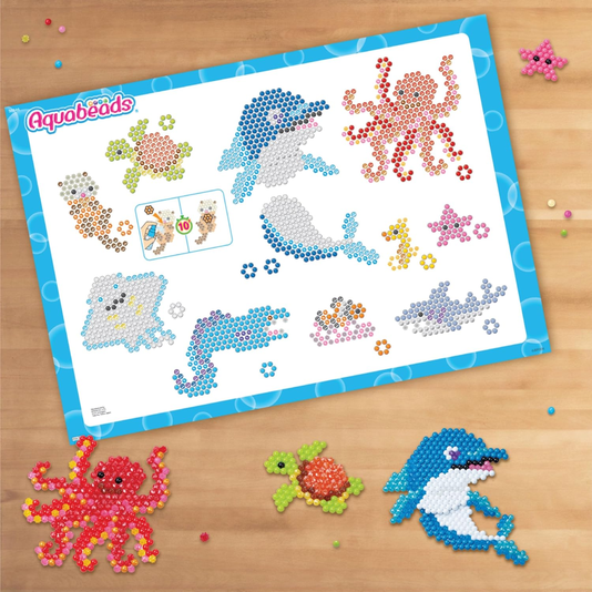 Conjunto Ocean Splash Scene Aquabeads Epoch