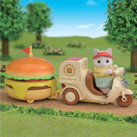 Conjunto Quiosque de Hambúrguer Sylvanian Families Epoch