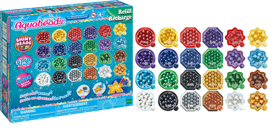 Conjunto Shiny Bead Pack Aquabeads Epoc