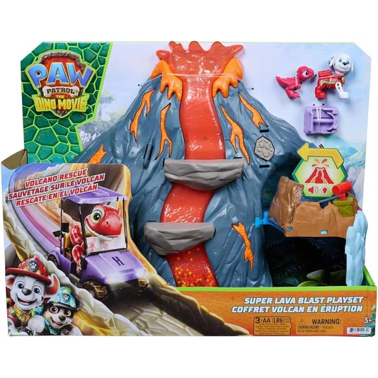 Conjunto Super Lava Patrulha Canina The Dino Movie Sunny