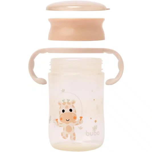 Copo de Treinamento 360° Zoo Girafa 300 ML Buba