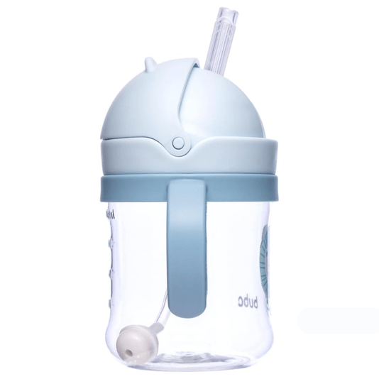 Copo Leãozinho Azul com Válvula Anticólica 250 ml Buba