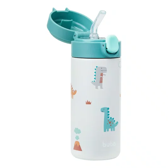 Copo Térmico 320 ML Parede Dupla Magic Dino Buba