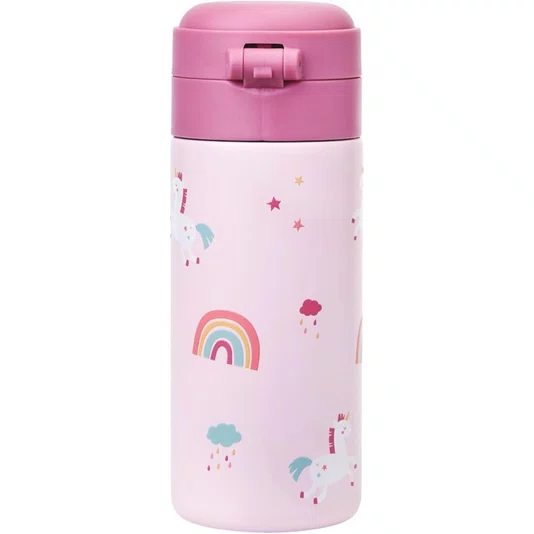 Copo Térmico 320 ML Parede Dupla Magic Unicórnio Buba