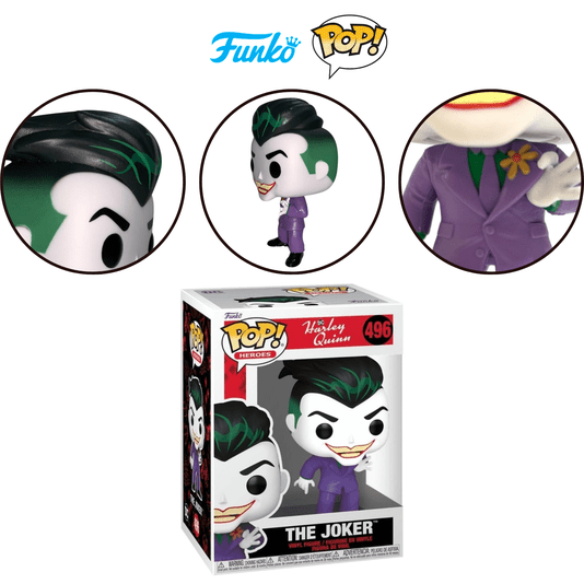 Coringa Harley Quinn DC 496 Funko POP! Heroes Candide 