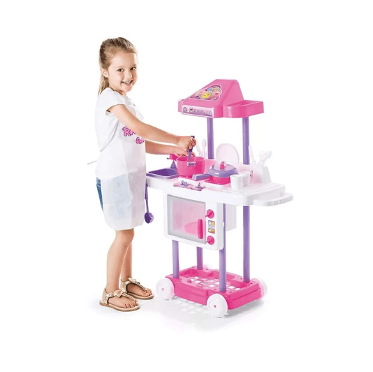 Cozinha Riva Chef Completa Rosa Calesita
