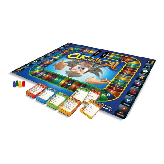 Jogo de Tabuleiro Cuca Legal Pais e Filhos 