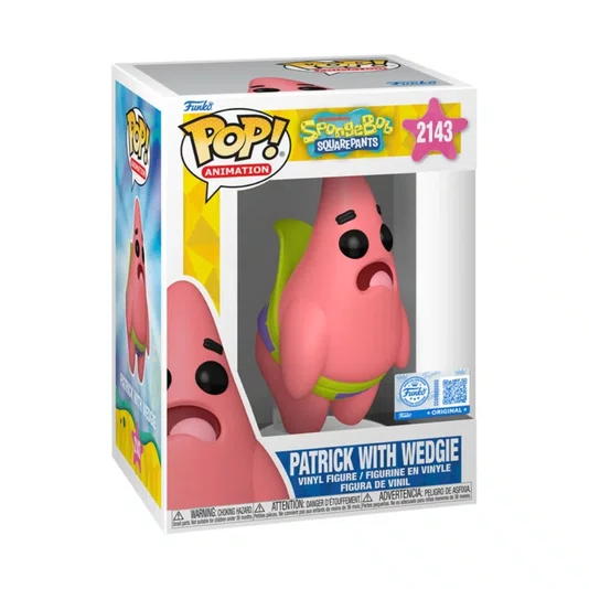 Cuecão do Patrick Bob Esponja 2143 Funko POP! Animation Candide