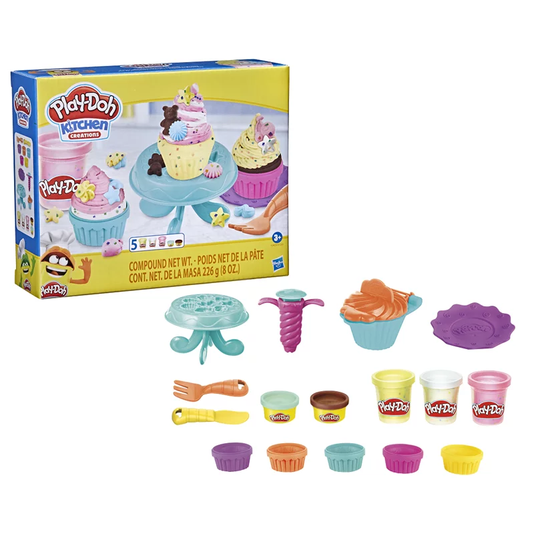Cupcakes Coloridos Play-Doh Kitchen Creations Hasbro