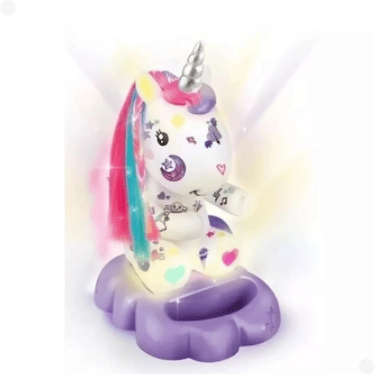 Decore Luminária Unicórnio Com Led Multicolorido Style 4 Ever Fun