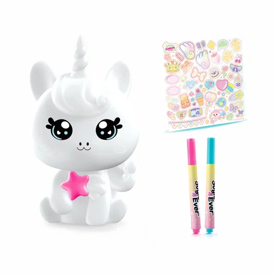 Decore Sua Luminária Unicórnio Kawaii Style 4 Ever Fun