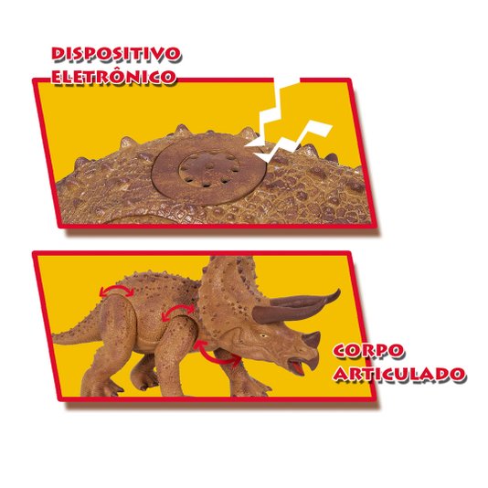 Dino World Triceratops Cotiplas
