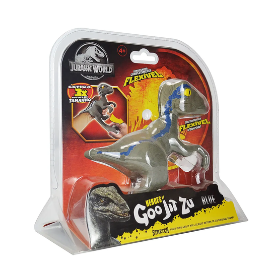 Dinossauro Blue Goo Jit Zu Estica Jurassic World  Sunny