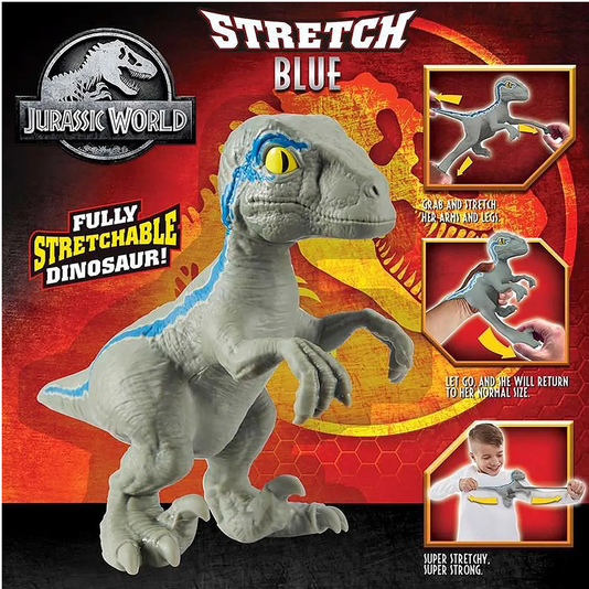 Dinossauro Blue Goo Jit Zu Estica Jurassic World  Sunny