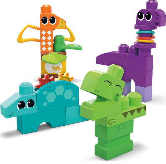 Dinossauros Brincallhões Mega Bloks Mattel