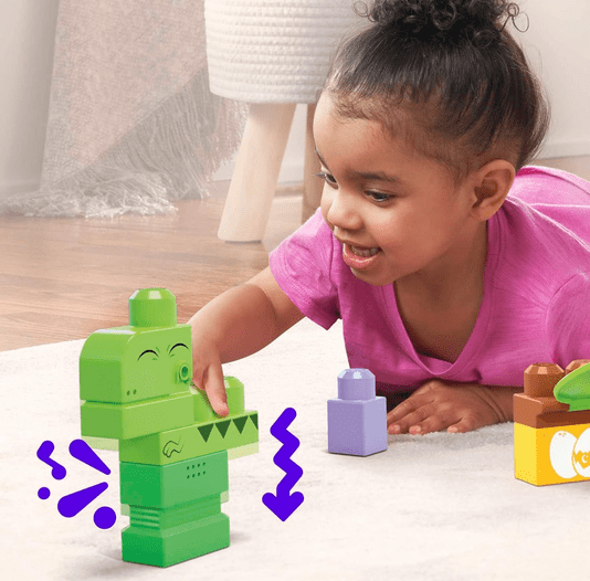 Dinossauros Brincallhões Mega Bloks Mattel