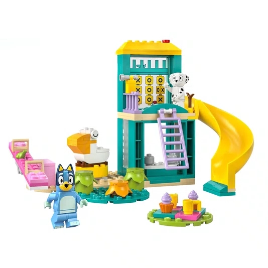 Diversão no Parquinho com Bluey e Chloe Lego Bluey 