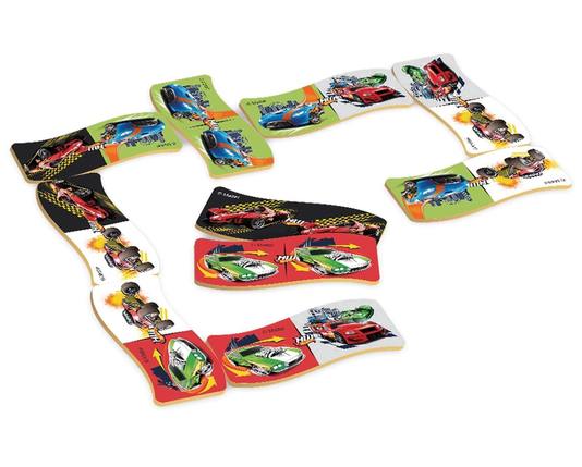 Dominó Hot Wheels Xalingo