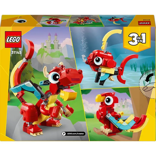 Dragão Vermelho Lego Creator