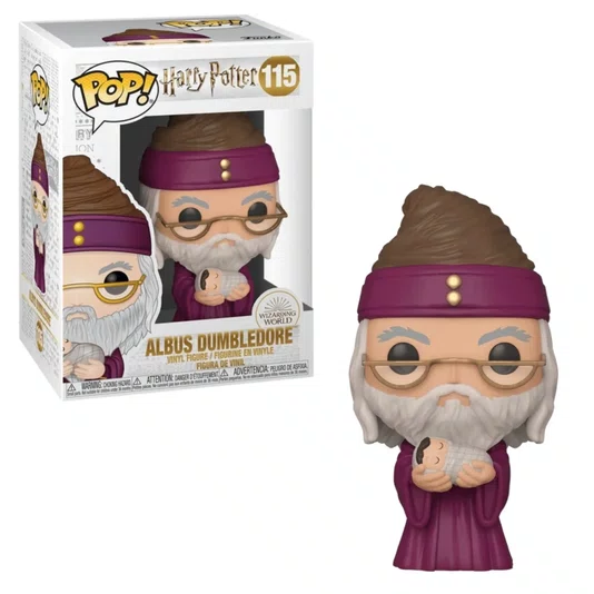 Albus Dumbledore com Harry Bebê Harry Potter 115 Funko POP! Candide