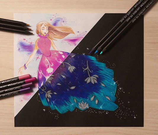 Conjunto Lápis de Cor Faber-Castell EcoLapis Supersoft 100 Cores