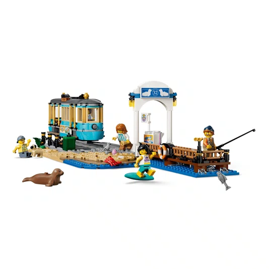 Elétrico Clássico de Praia Lego City 
