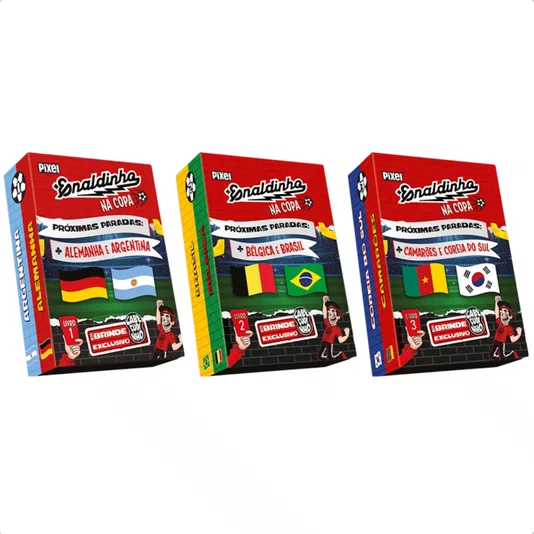 Enaldinho na Copa Flow Pack Pixel 