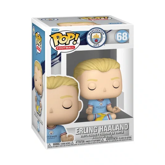 Erling Haaland 68 Manchester City Funko POP! Futebol Candide