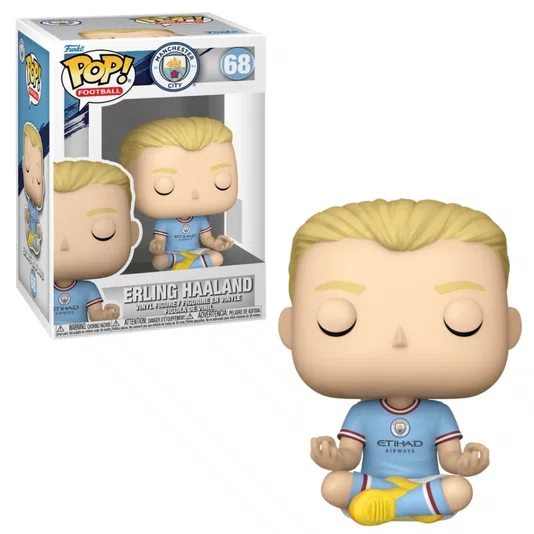 Erling Haaland 68 Manchester City Funko POP! Futebol Candide
