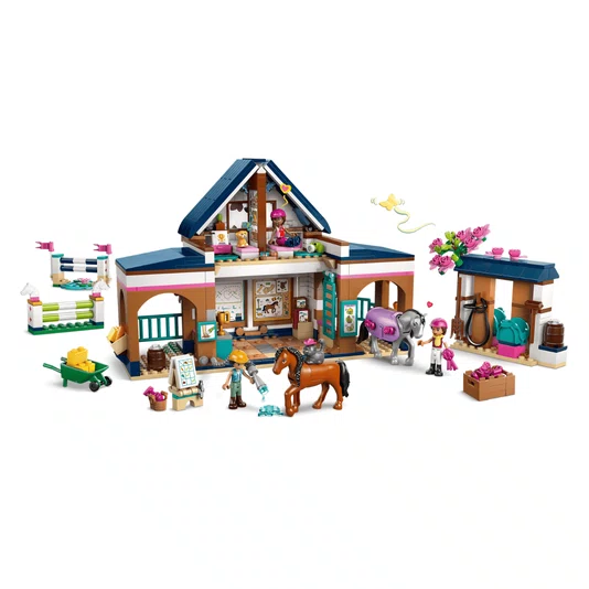 Estábulo e Academia de Equitação Lego Friends 