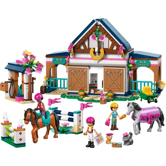 Estábulo e Academia de Equitação Lego Friends 