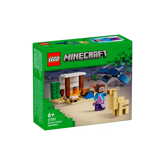 Expedição do Steve ao Deserto Lego Minecraft