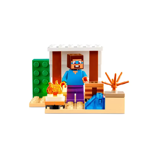 Expedição do Steve ao Deserto Lego Minecraft