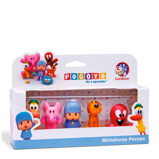 Bonecos Miniaturas Pocoyo Cardoso