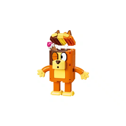 Família da Bluey Construída com Peças Lego Bluey 