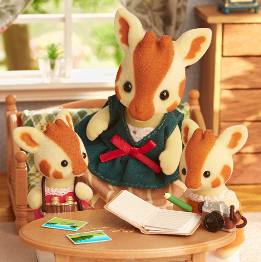 Família das Girafas Sylvanian Families Epoch