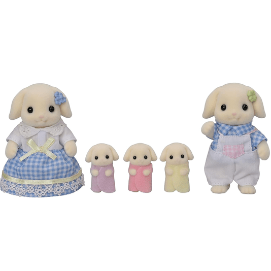 Família dos Coelhos Floral Sylvanian Families Epoch 