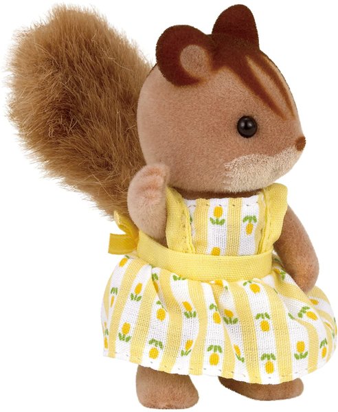 Família dos Esquilos Noz Sylvanian Families Epoch