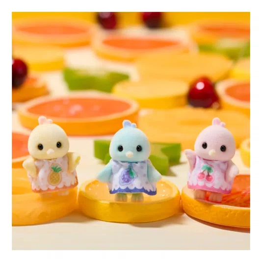 Família dos Pássaros Cítricos Sylvanian Families Epoch