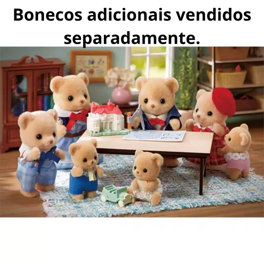 Família dos Ursos Biscoito Sylvanian Families Epoch